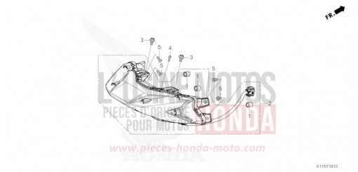 REAR COMBINATION LIGHT WW125SS de 2025